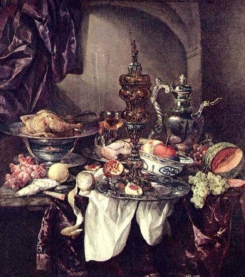 Abraham van Beijeren Still life with fruit china oil painting image